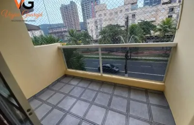 Apartamento para venda em guarujá, enseada, 3 dormitórios, 2 banheiros, 1 vaga