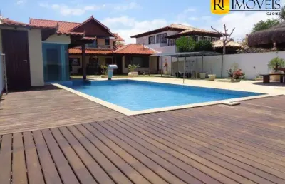 Casa em condomínio de alto padrão à venda, portinho, cabo frio.