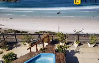 Cobertura  à venda com vista total da praia do forte, cabo frio/rj