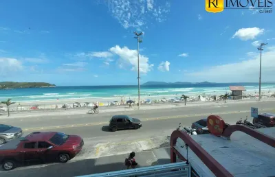 Apartamento de 02 quartos a venda de frente a praia do forte, cabo frio/rj