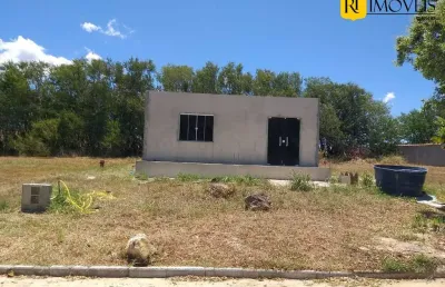Terreno à venda com casa em construção em araruama/rj