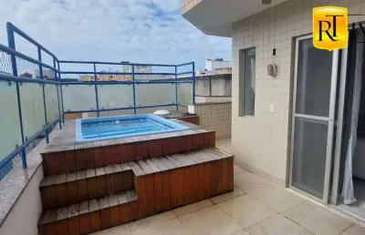 Ótima cobertura de 2 quartos à venda no braga, cabo frio/rj