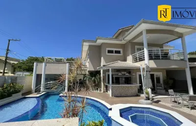 Casa com 5 suítes à venda no condomínio marina palmer, cabo frio/rj