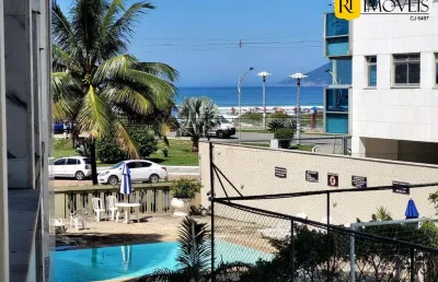 Apartamento mobiliado à venda na praia do forte, cabo frio/rj