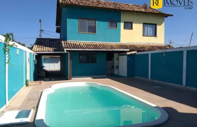 Casa duplex com 3 quartos à venda em bananeiras - araruama/rj