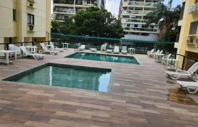 Excelente apartamento c 3 quartos com total ifraestrutura em botafogo