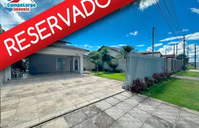 Casa com 3 quartos à venda na rua visconde de nacar, 677, ouro verde, campo largo, 280 m2 por r$ 1.390.000