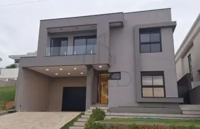 Sobrado à venda em campinas, loteamento parque dos alecrins, com 4 suítes, com 301 m²