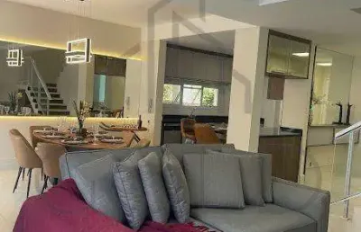 Sobrado à venda em campinas, loteamento alphaville campinas, com 4 quartos, com 210.55 m²