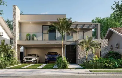 Sobrado à venda em campinas, alphaville dom pedro, com 4 suítes, com 344.51 m²