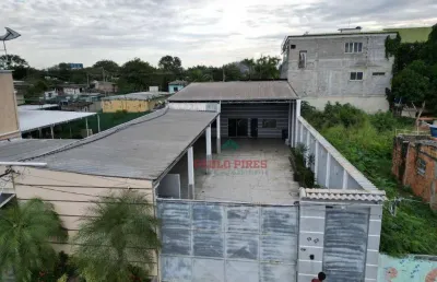 Barracão / Galpão / Depósito com 3 salas para alugar na Rua Santa Rosa, 19, Km 32, Nova Iguaçu
