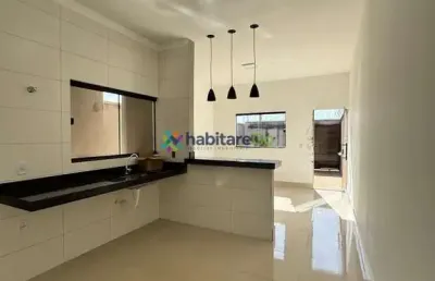 Casa com 2 quartos à venda na antônio crispim, 01, residencial buena vista iii, goiânia por r$ 255.000