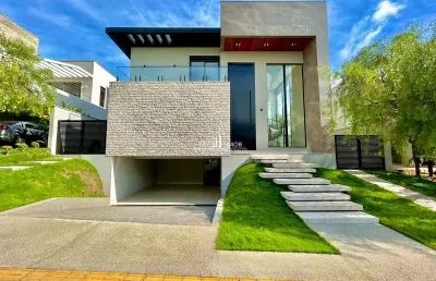 Casa em condomínio fechado com 6 quartos à venda no Alphaville Flamboyant Residencial Araguaia, Goiânia 