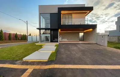 Casa em condomínio fechado com 4 quartos à venda no Jardins Capri, Senador Canedo 
