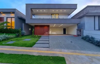 Casa em condomínio fechado com 4 quartos à venda no Jardins Barcelona, Senador Canedo 