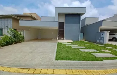 Casa térrea no condomínio jardins lisboa, com 3 suítes plenas.
