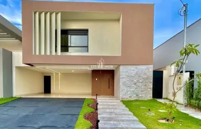 Casa em condomínio fechado com 4 quartos à venda no Jardins Barcelona, Senador Canedo 
