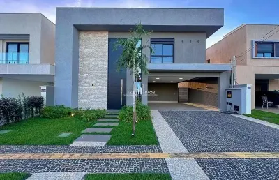Casa em condomínio fechado com 4 quartos à venda no Jardins Capri, Senador Canedo 
