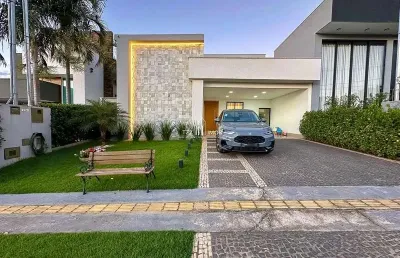 Casa mobiliada porteira fechada com 3 suítes - jardim veneza.