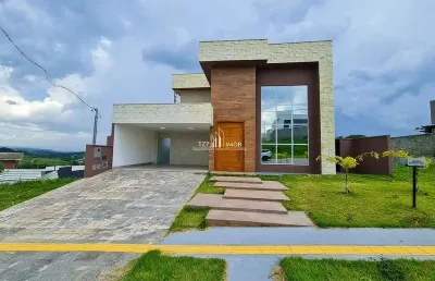 Casa em condomínio fechado com 4 quartos à venda no Jardins Bolonha, Senador Canedo 
