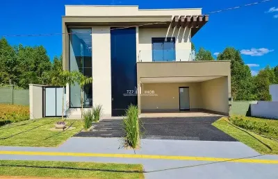 Lindo sobrado com 3 suítes plenas, localizado no  terras alpha 2