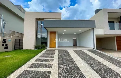 Casa em condomínio fechado com 3 quartos à venda no Jardins Bolonha, Senador Canedo 