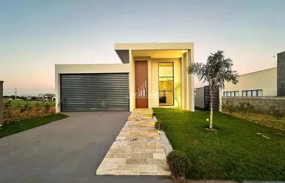 Casa térrea localizada no terras alphaville 1, com 3 suítes plenas