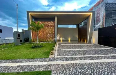 Casa em condomínio fechado com 3 quartos à venda no Jardins Barcelona, Senador Canedo 