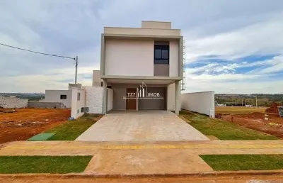 Sobrado casa jardins, localizado no condomínio jardins parma.