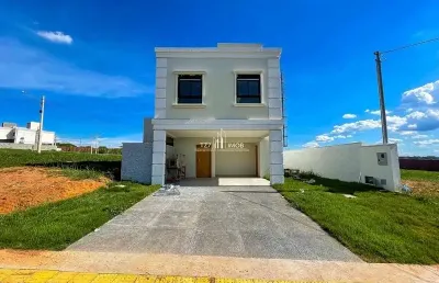 Casa em condomínio fechado com 3 quartos à venda no Residencial Jardins Lyon, Aparecida de Goiânia 