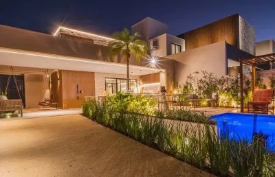 Casa em condomínio fechado com 4 quartos à venda no Jardins Frankfurt, Senador Canedo 