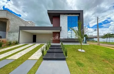 Casa térrea  no condomínio terras alpha residencial 1