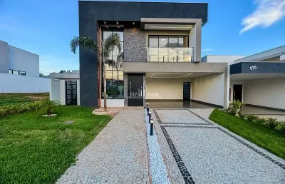 Casa em condomínio fechado com 4 quartos à venda no Terras Alpha Residencial 2, Senador Canedo 