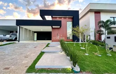 Casa térrea, com 3 suítes plenas localizada no jardim veneza.