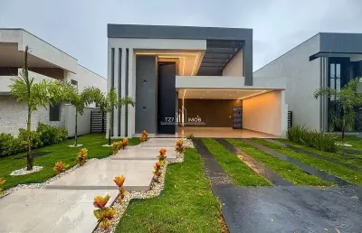 Casa em condomínio fechado com 3 quartos à venda no Terras Alpha Residencial 1, Senador Canedo 