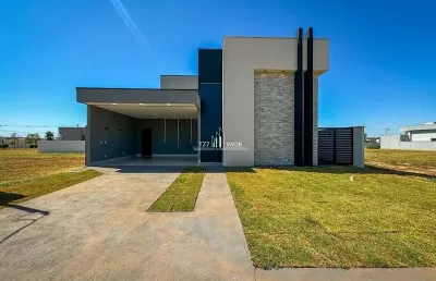 Casa em condomínio fechado com 3 quartos à venda no Terras Alpha Residencial 2, Senador Canedo 