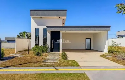 Casa térrea com 3 suítes no condomínio terras alpha 2