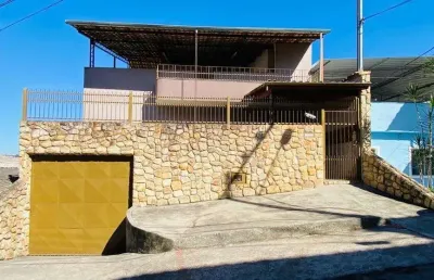 Casa para venda em juiz de fora, bairu, 4 dormitórios, 1 suíte, 3 banheiros, 6 vagas