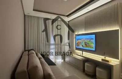 Apartamento para venda em juiz de fora, bairu, 2 dormitórios, 1 suíte, 2 banheiros, 1 vaga