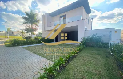 Casa no condomínio alpha ville 4 - área de lazer, 4 suítes e muito mais!