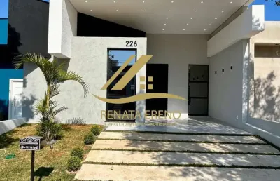 Casa com 3 dormitórios, sendo 2 suítes no cond. terras de são francisco