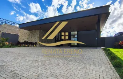 Casa térrea de alto padrão à venda no condomínio saint patrick – sorocaba