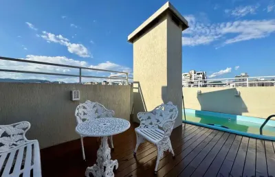 Cobertura duplex 3 dormitórios suíte closet living 4 ambientes espaço gourmet te
