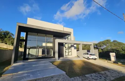 Casa 4 suítes | 1.010 m² árra total no condomínio campos do jordão, almirante tamandaré  ampliaza