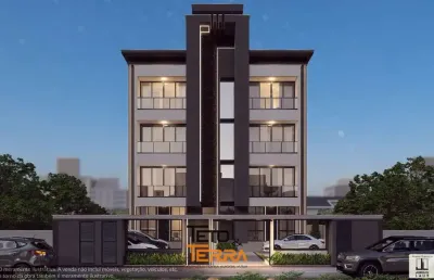 Apartamento no joáia com 63m², 2 dormitórios, 1 suíte, sacada com churrasqueira