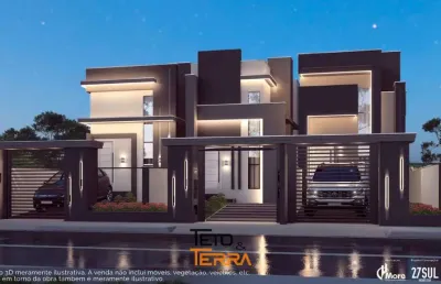 Casa á venda no bairro joáia em tijucas com 62m²,2 dormitórios,1 vaga de garagem