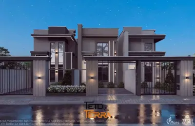 Casa á venda no bairro joáia em tijucas com 68m² possuindo 2 dormitórios