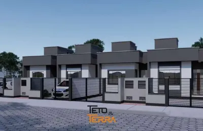 Casa á venda no bairro joáia com 2 dormitórios sendo 1 suíte possuindo 58m²