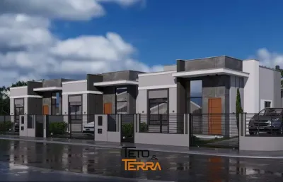 Casa no bairro mata atlântica ii com 2 dormitórios sendo um suíte possuindo 69m²