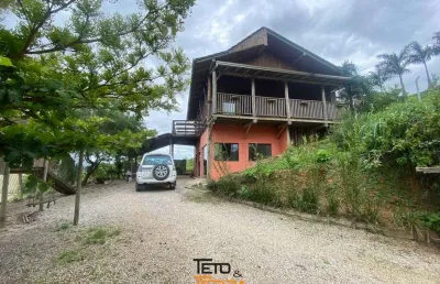 Casa de campo á venda no bairro timbé com 190m² possuindo 2 dormitórios